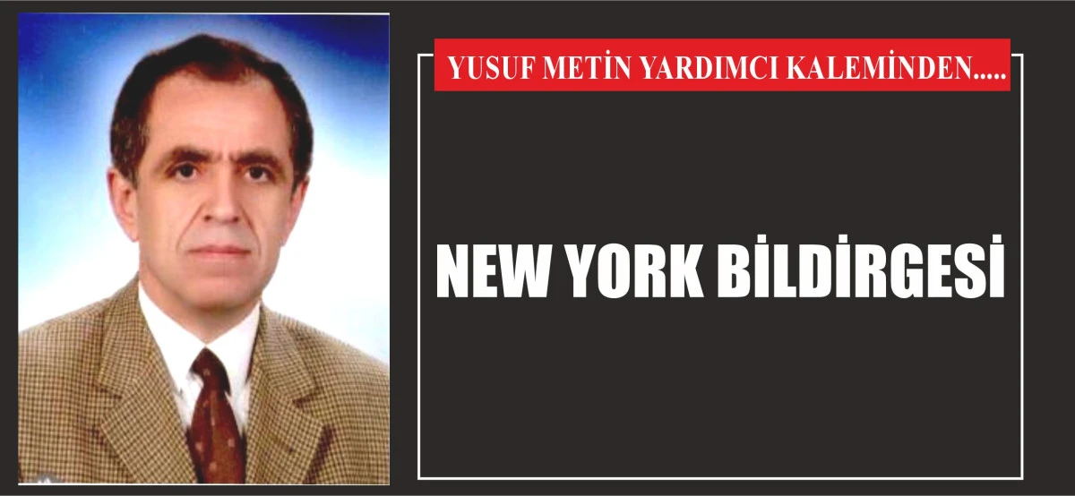 NEW YORK BİLDİRGESİ