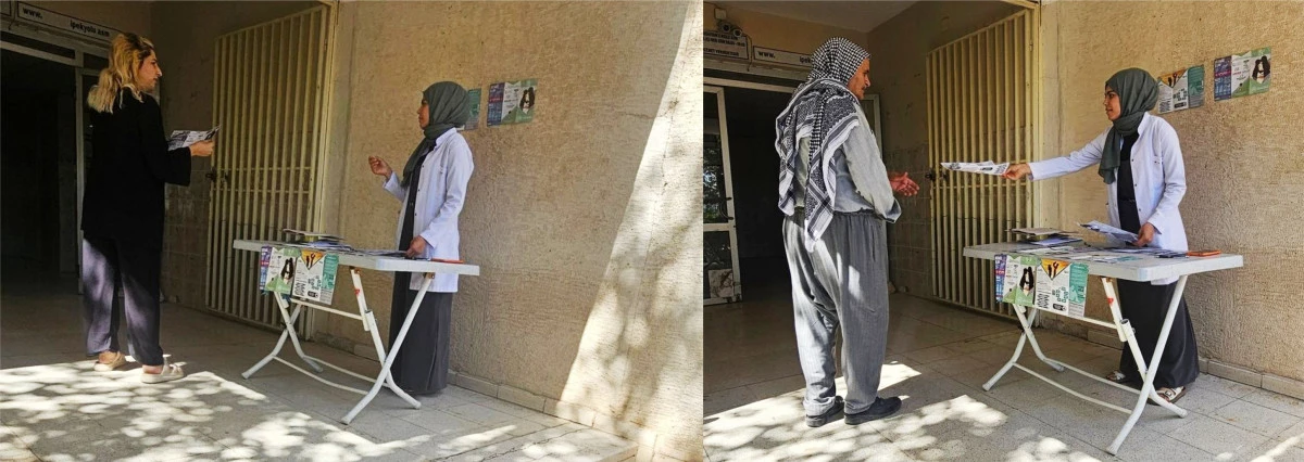 Nusaybin İlçe Sağlık Müdürlüğü'nden Madde Bağımlılığında Hummalı Çalışma