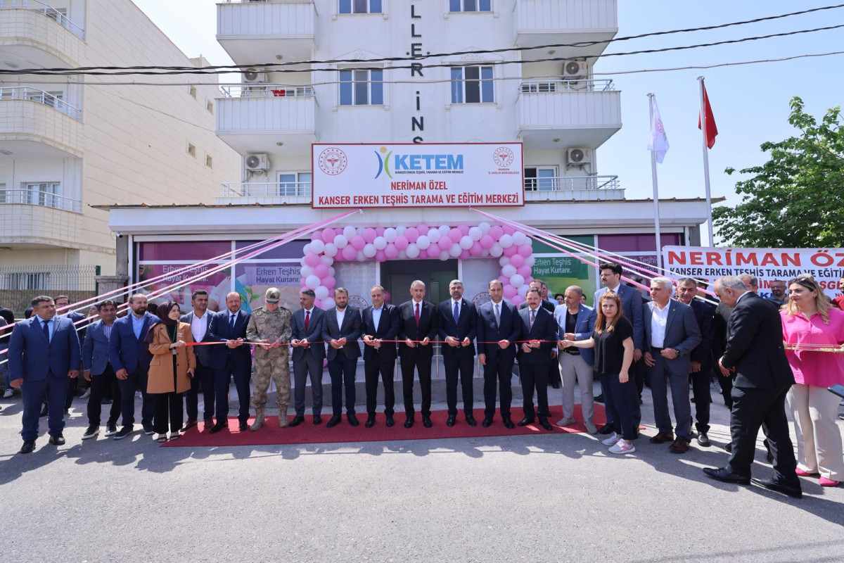 Nusaybin'de Ömer Özel İlkokulu ve Neriman Özel KETEM Merkezi açıldı 