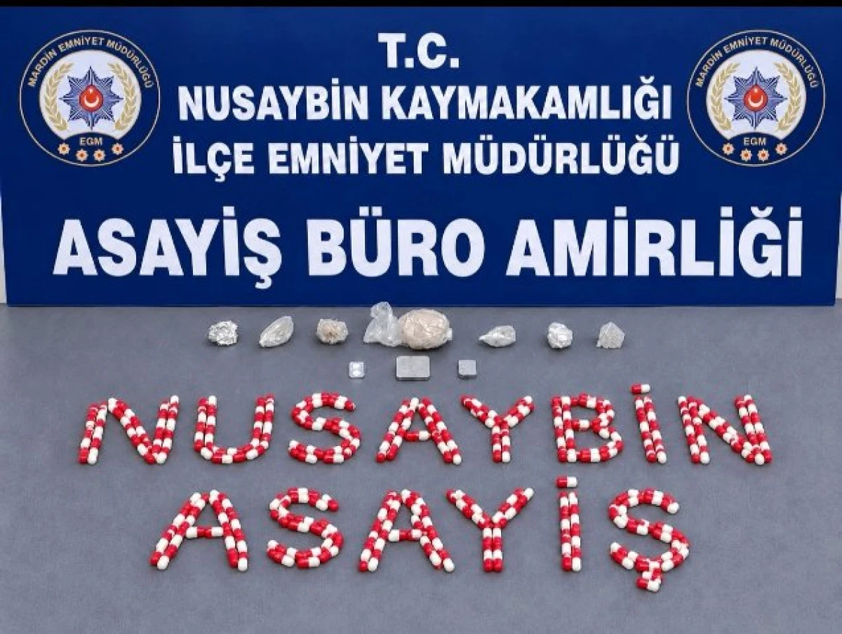 Nusaybin&rsquo;de Uyuşturucuya Darbe: 2 Ş&uuml;pheli Yakalandı
