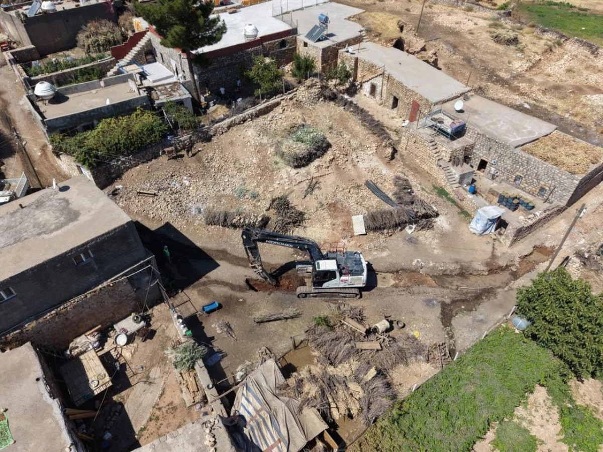 &Ouml;merli Taşlıca Mahallesi Atıksu Altyapısına Kavuşuyor