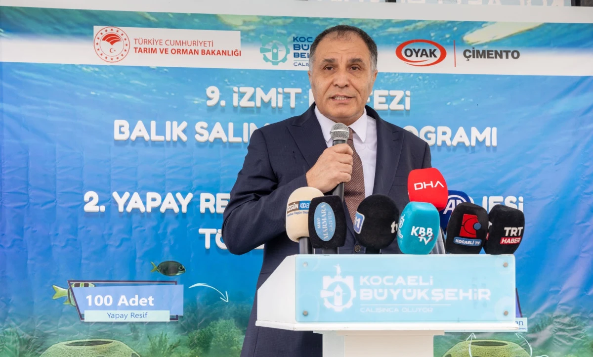 OYAK Çimento’dan Marmara Denizi’ne  Ekolojik Katkı: Yapay Resif Projesi 