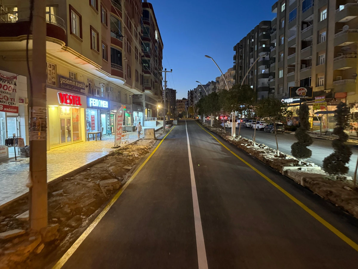 Ravza Caddesinde Asfalt Çalışmaları Tamamlandı