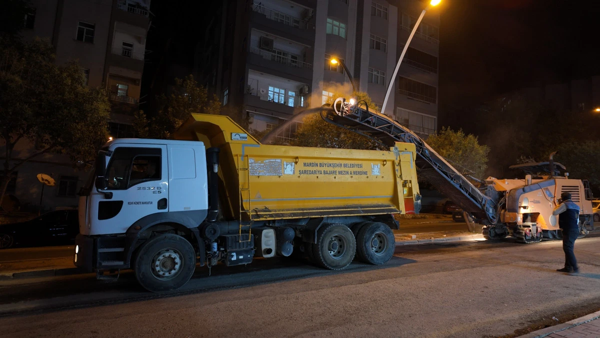 Ravza Caddesi’nde Yol Yenileme Çalışmaları Başladı