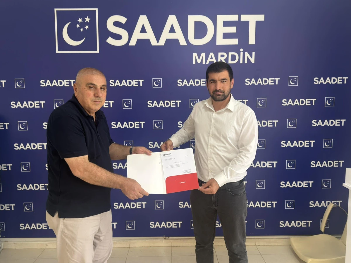 Saadet Partisi Artuklu İl&ccedil;e Başkanlığına yeni atama