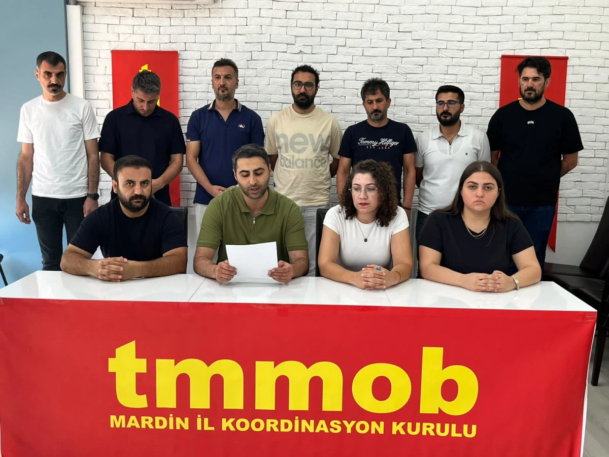 TMMOB&rsquo;den Sert Tepki