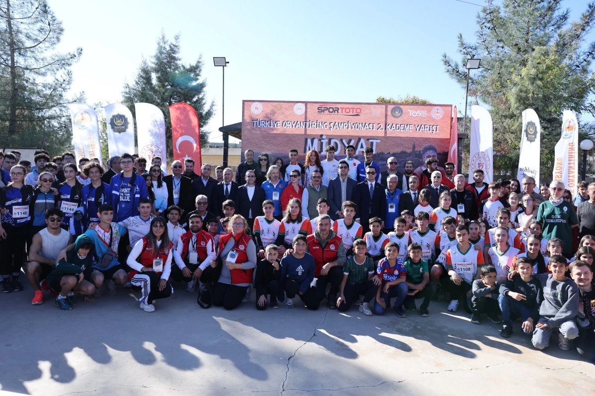 Türkiye Oryantiring Şampiyonası ikinci kademe yarışmaları Mardin'de başladı