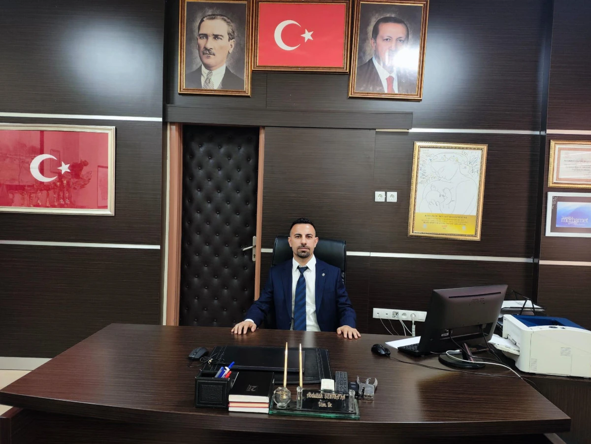 Uzm. Dr. Abdullah Sertkaya, Kızıltepe Devlet Hastanesi Başhekimi olarak göreve başladı