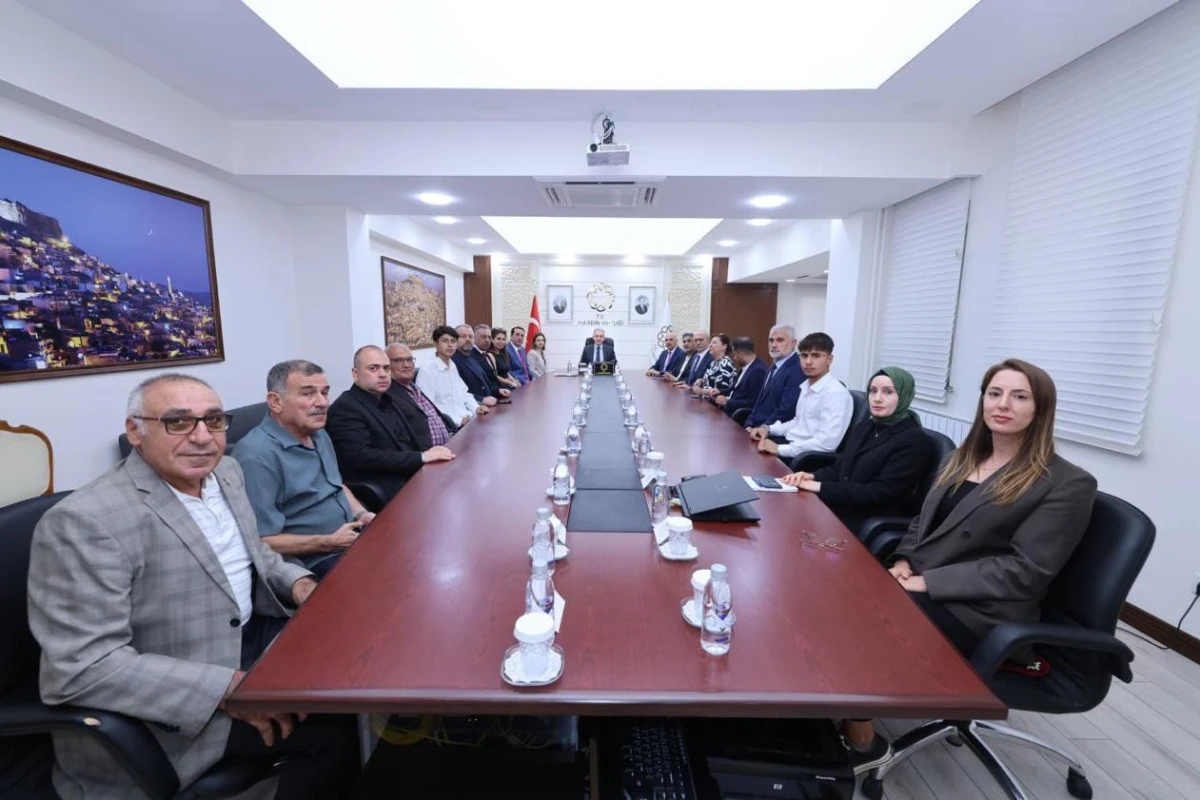 Vali Akkoyun, Ahilik Haftası Heyetini Ağırladı