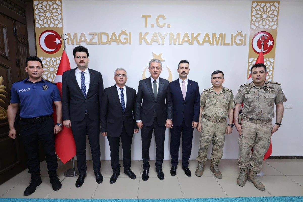 Vali Akkoyun Mazıdağını Ziyaret Etti