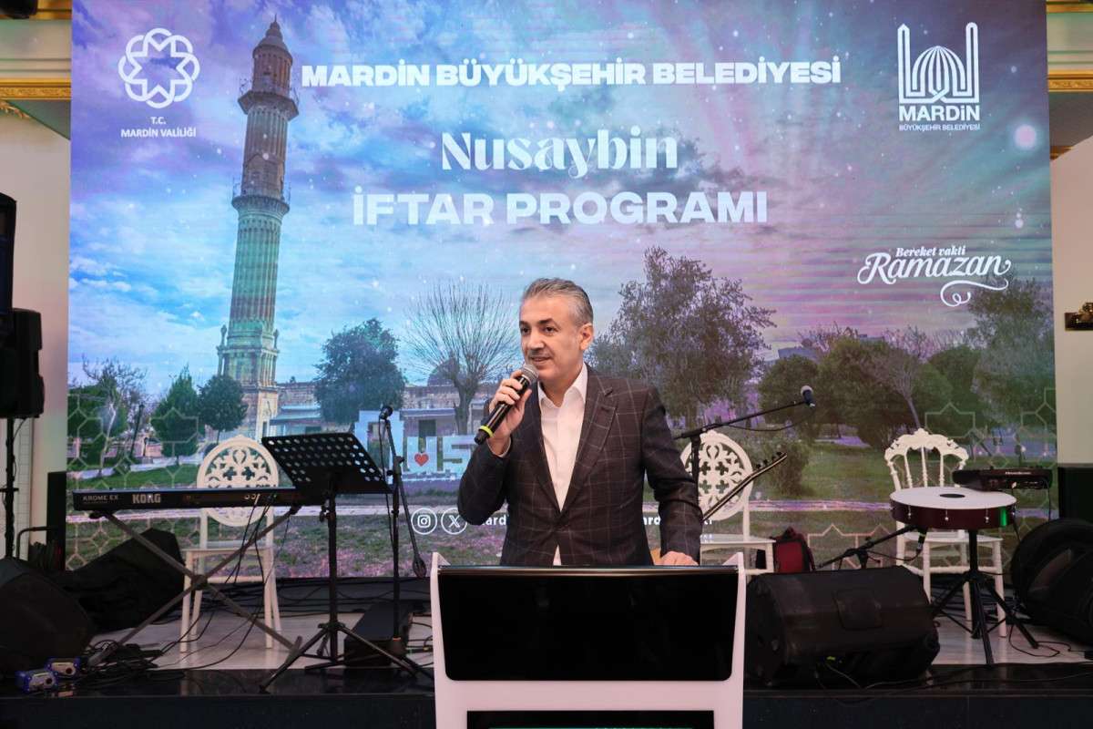 Vali Akkoyun Nusaybin'de iftar programına katıldı