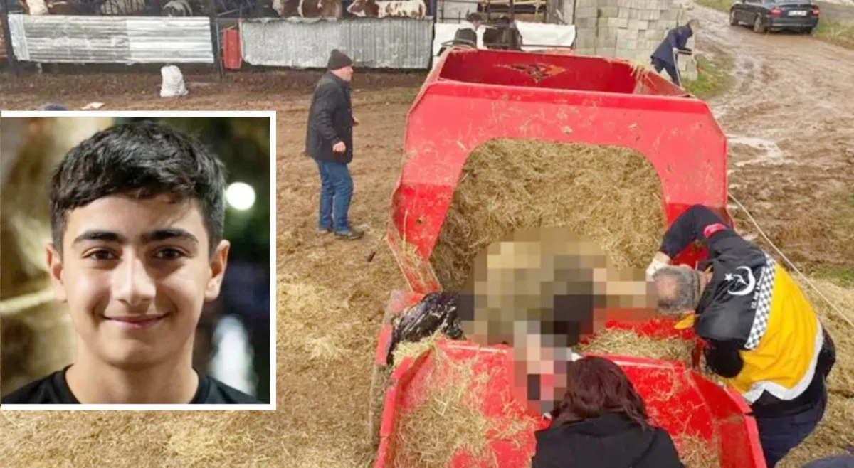 Yem Karma Makinesine D&uuml;şen Mardinli &Ccedil;ocuk Hayatını Kaybetti